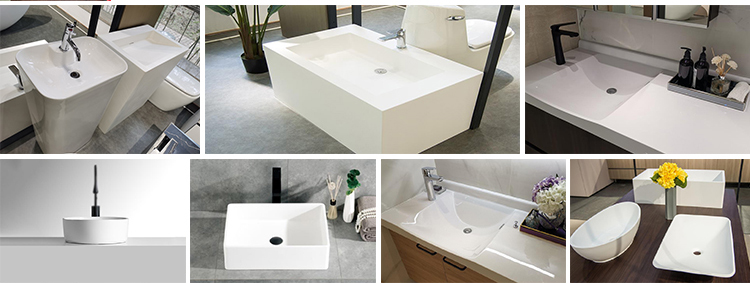 SMC molded wash basin