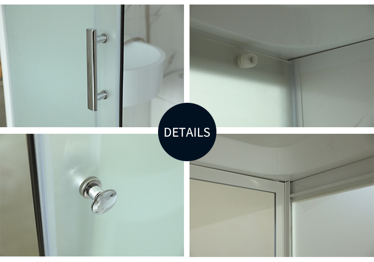 Waterproof floor base shower cabin and shower room china manufacturer