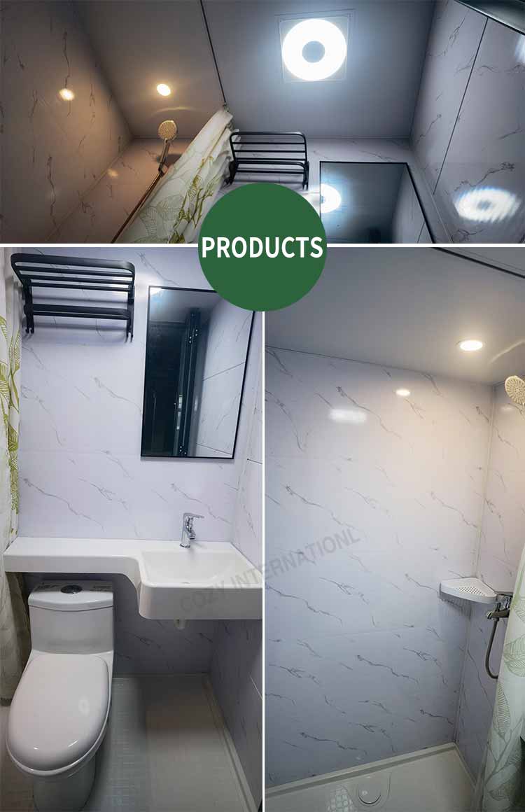 Super value modular all in one bathroom toilet unit for hotels(MTU1217)