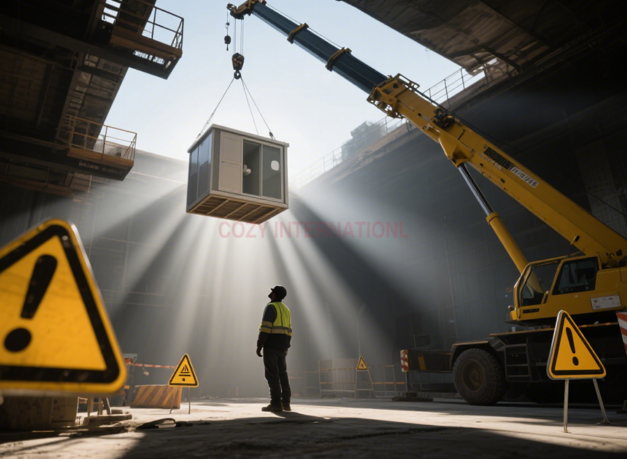 Modular Bathroom Units Revolutionize Construction with Hoisting Technology