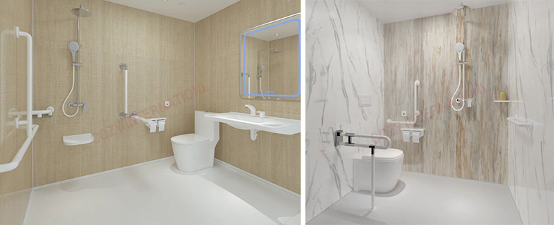The prefab bathroom unit breaks the deadlock of elderly care and medical care