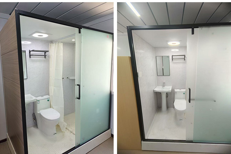 Fast installation engineering preferred bathroom unit modular toilet unit(MTU1219)