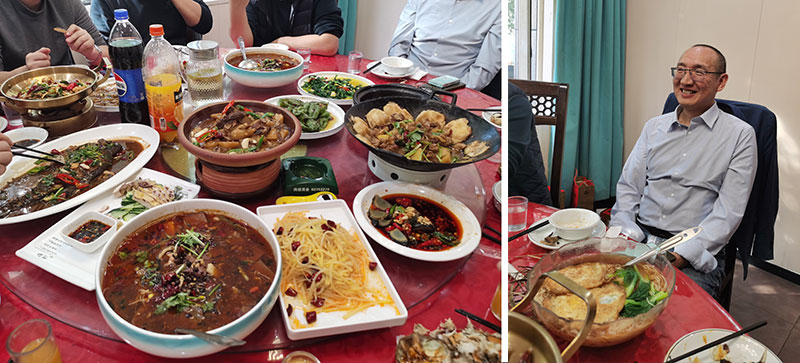 The birthday party initiated by Manager Liu The birthday party initiated by Manager Liu