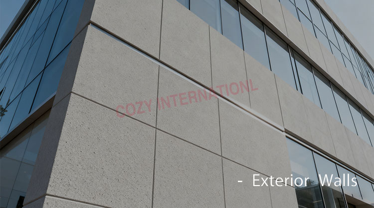 Fireproof Water Resistant Interior Wall Cladding Lightweight Fiber Cement Board