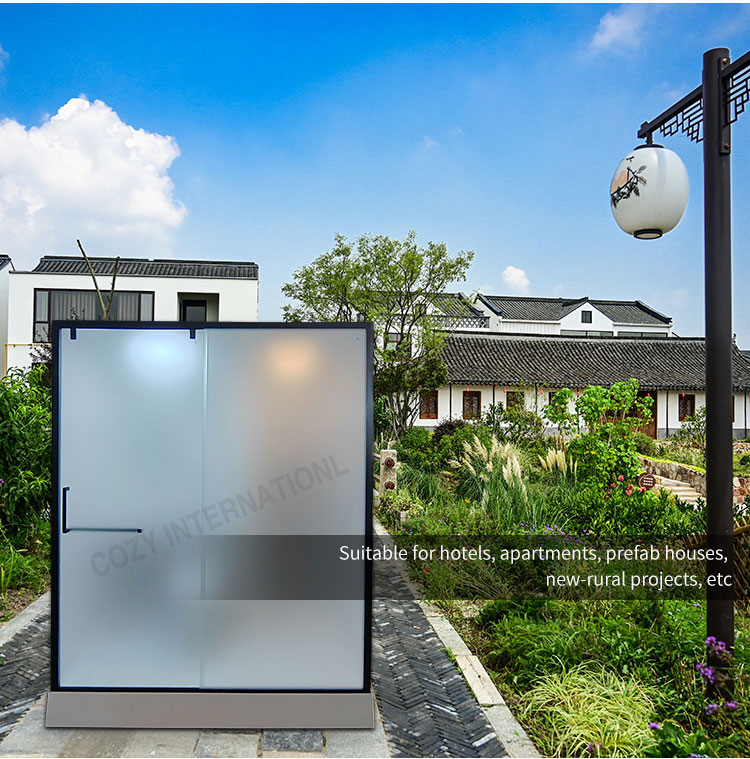 Fast installation engineering preferred bathroom unit modular toilet unit(MTU1219)