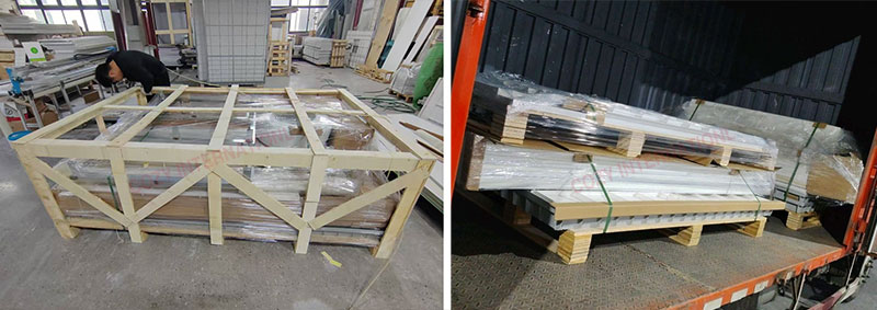 The Danyang factory is continuously packaging the goods to prepare for shipment!