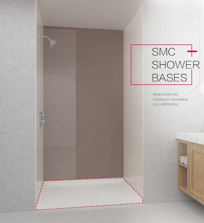 Hot sale custom shower pan base shower tray 32X48 Inches for US market Hot sale custom shower pan base shower tray 32X48 Inches for US market