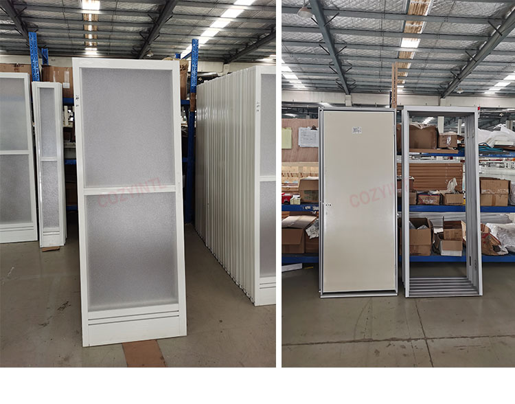 Cost-effective bathroom doors for houses interior toilet door best sale decorative standard size chinese factory