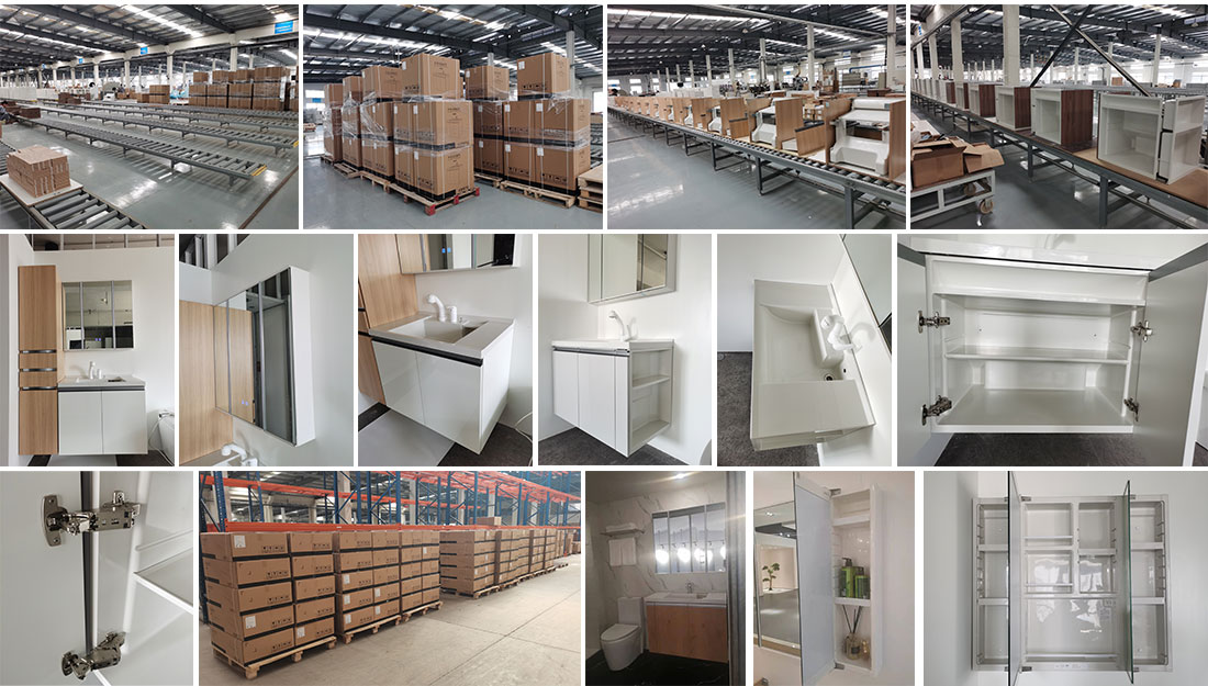 Hotel supplier cabinets ready made bathroom cabinet vanity Hotel supplier cabinets ready made bathroom cabinet vanity