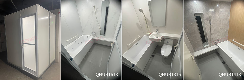 Danyang Factory Launches Three New Japanese-Style Bathtub Prefab Bathroom Units for Domestic Danyang Factory Launches Three New Japanese-Style Bathtub Prefab Bathroom Units for Domestic