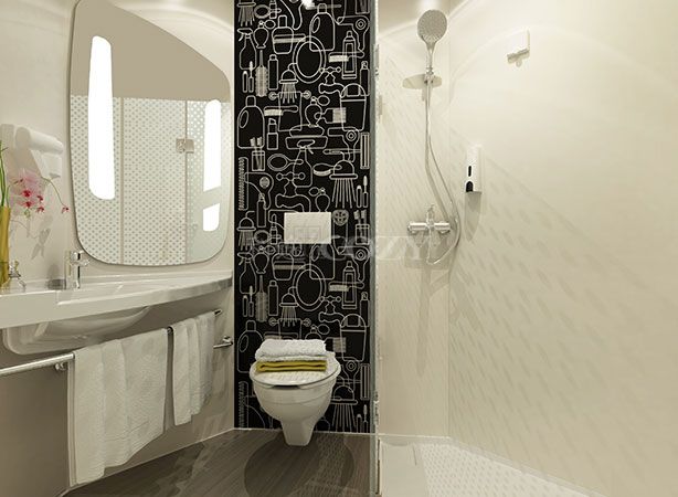 Prefabricated bathroom unit all In one bathroom units(BUL1720-yihe)