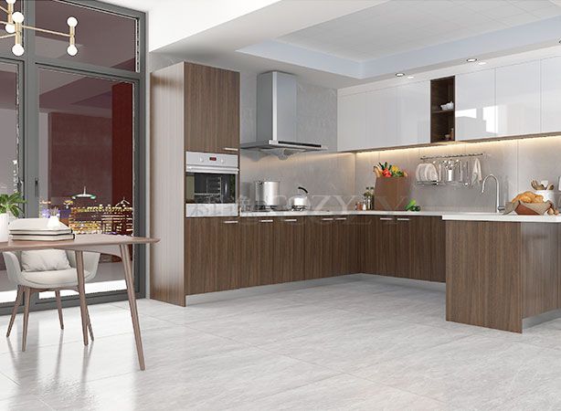 Kitchen furniture design durable drawer basket kitchen storage SMC kitchen cabinet for wholesales