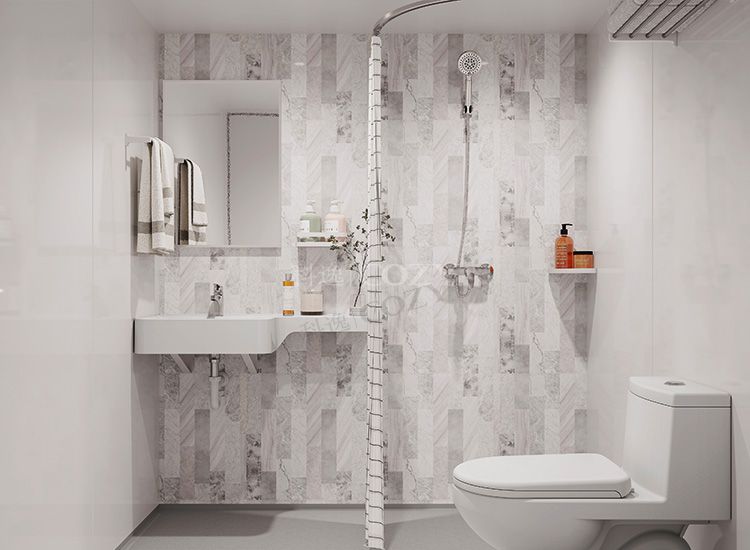 Fast installation SMC prefabricated bathroom pod hot sale all in one bathroom with toilet (BUL1618)