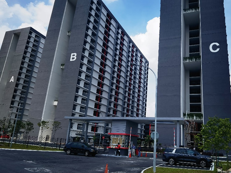 Malaysia Housing Project Finished and Acceptable by Client