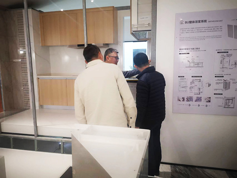Visit the COZY Exhibition Hall in Wuhu to learn about prefab bathroom units
