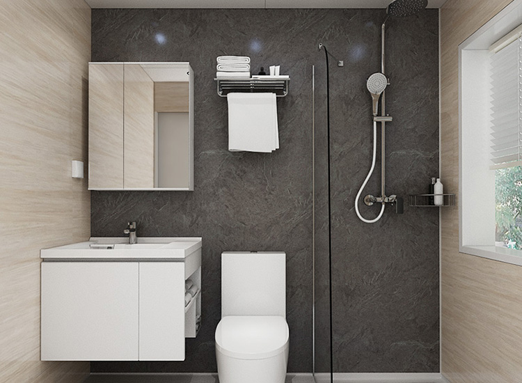 SMC eco-friendly bathroom materials prefab bathroom pods for bathroom use(BUJ1622)