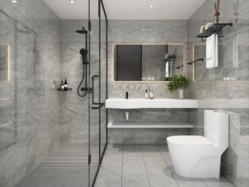 Prefabricated bathroom unit space opens a new experience of ideal life