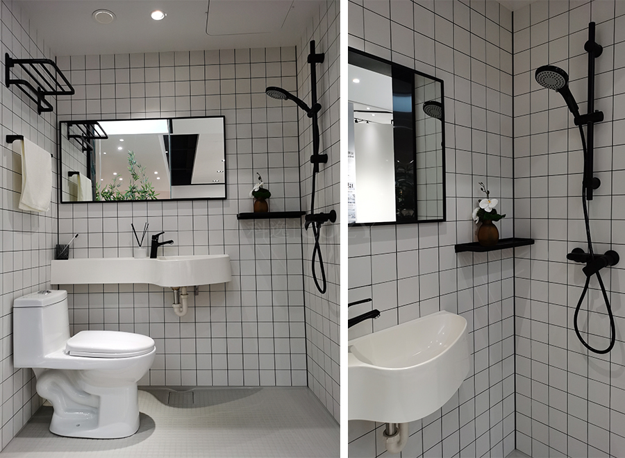 COZY modular all in one bathroom prefabricated bathroom unit (BUL0816/0818)