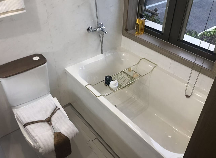 Unique design prefab all in one bathroom units of Japanese style(BUH1420)