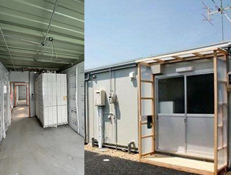 Earthquake Relief House in Miyagi Prefecture, Japan