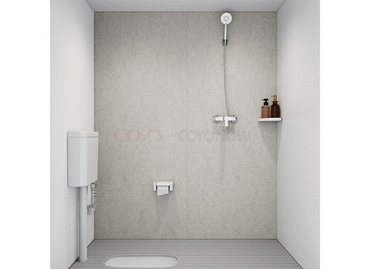 Chinese manufacturer ready made bathroom prefab shower toilet for school dormitory