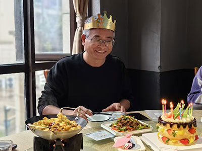 This year is an unusual birthday for Mr. Zhou