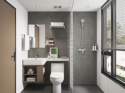 What are prefabricated bathroom pods?