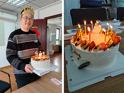 Sales manager Ge important birthday party