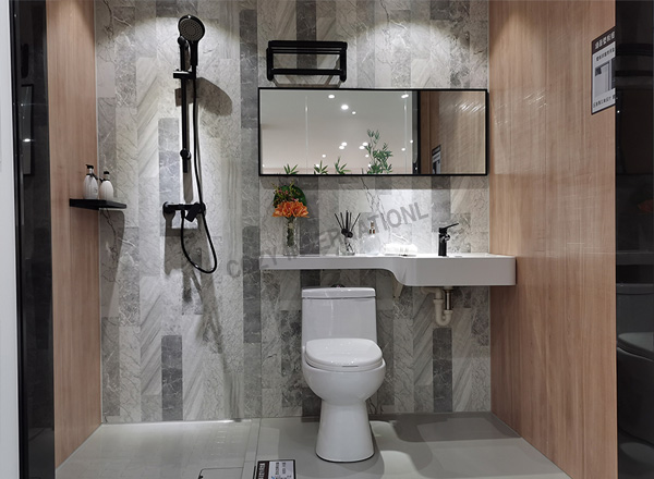 Luxury style unit bathroom pod all in one bathroom pod for residential project