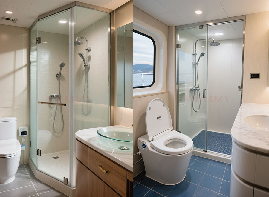 Marine Project Integrated Bathroom, Ready-to-use Prefab Bathroom Pod
