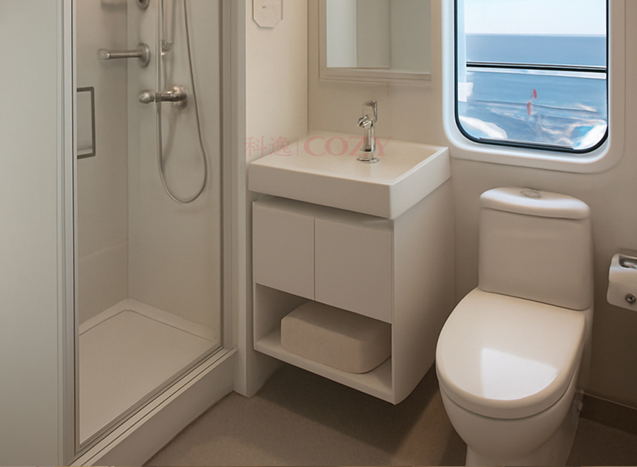 Fast Installation Bathroom Units Prefabricated Bathroom Pod for Cruise Ship Projects