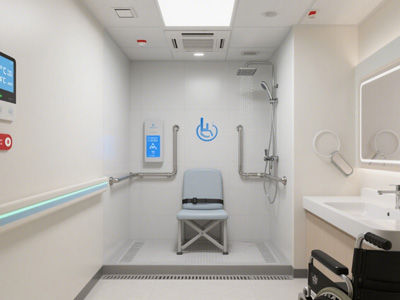 The prefab bathroom unit breaks the deadlock of elderly care and medical care