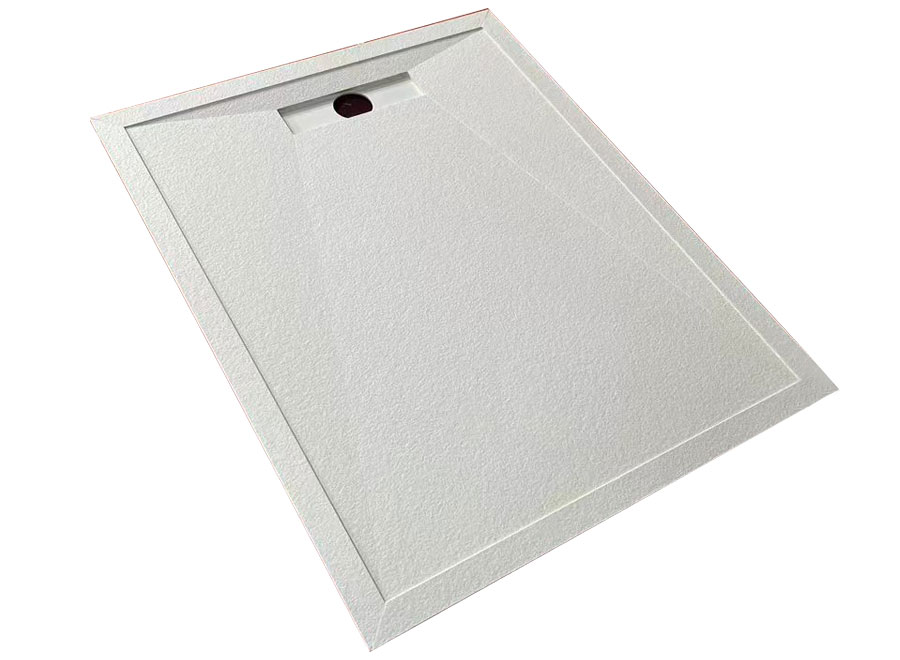 Foamed cement board rock plate facing anti-slip shower bases shower tray