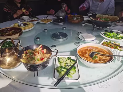 Mr. Zhou's daughter's junior high school entrance examination banquet