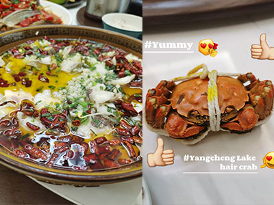 This is a grand welcome banquet and also a good time for a group meal