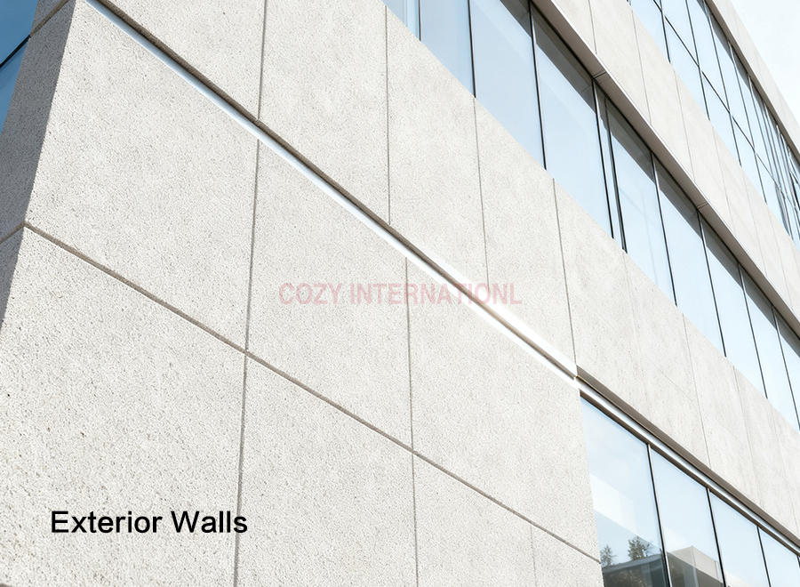 Fireproof Water Resistant Interior Wall Cladding Lightweight Fiber Cement Board