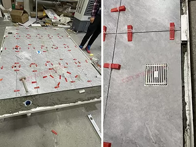 A large-sized tiled Prefab Bathroom Pods of 1.8m*2.6m is about to be launched