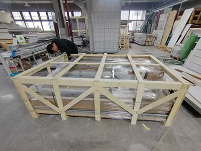 The Danyang factory is continuously packaging the goods to prepare for shipment!