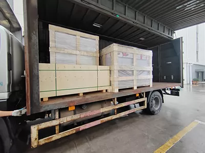 Danyang factory delivers modular toilet units
