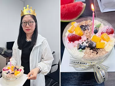 Warming Birthday Party for Ms. Zheng
