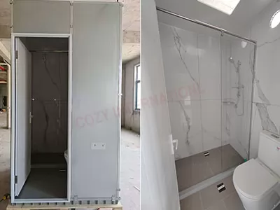 Danyang Factory Unveils Australian Standard Prefab Bathroom Units for Sale