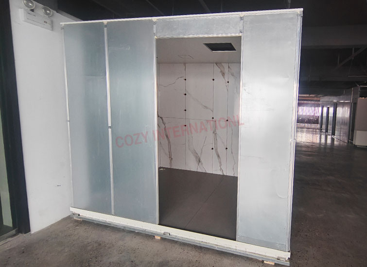 Luxurious ceramic tile bathroom pods with australian standard(QUBP1826)
