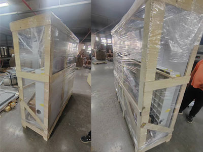 The modular toilet units MTU1219 at the Danyang factory has been packed up!