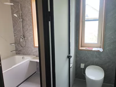 Successful delivery | The villa prefab bathroom units project of COZY International was successfully completed