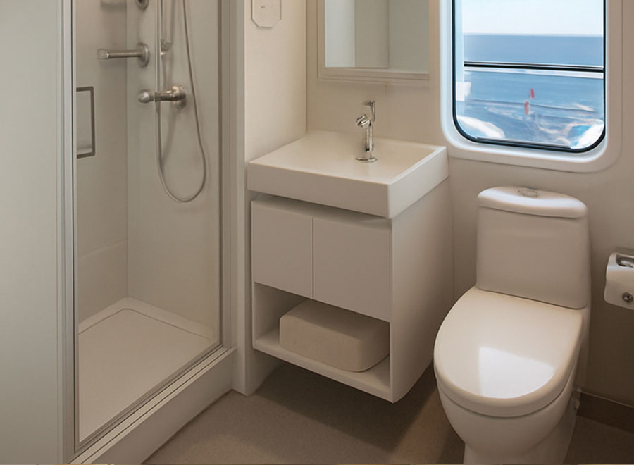 Fast Installation Bathroom Units Prefabricated Bathroom Pod for Cruise Ship Projects
