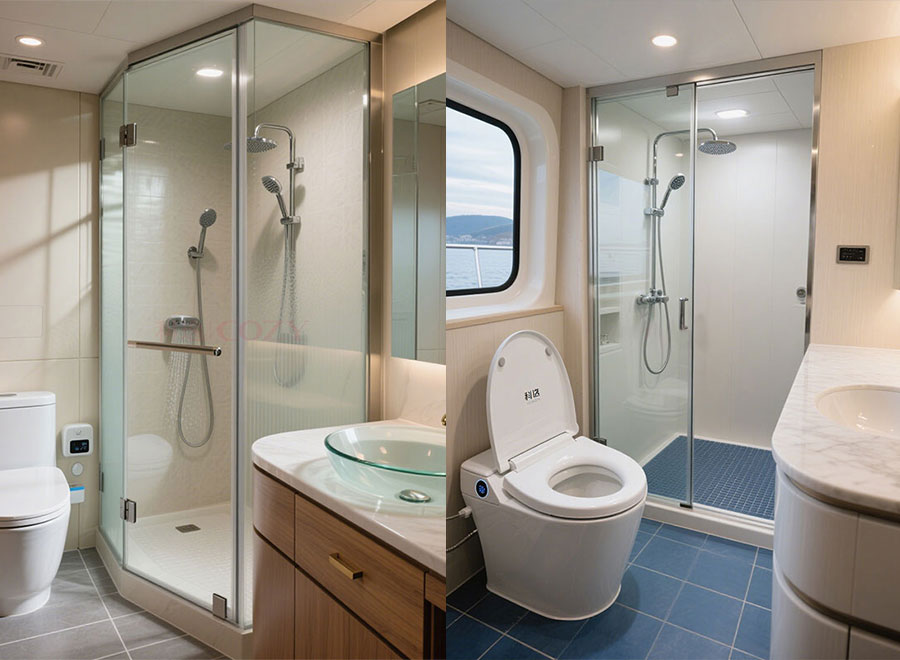 Marine Project Integrated Bathroom, Ready-to-use Prefab Bathroom Pod