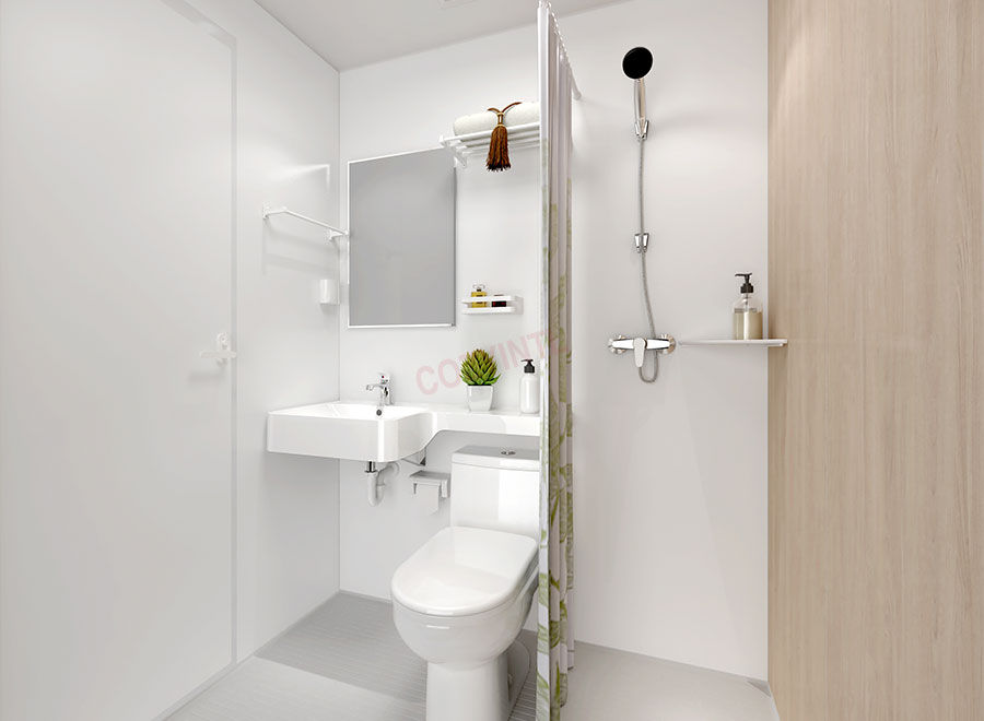 prefabricated bathroom pods BUL1116 small bathroom units all in one