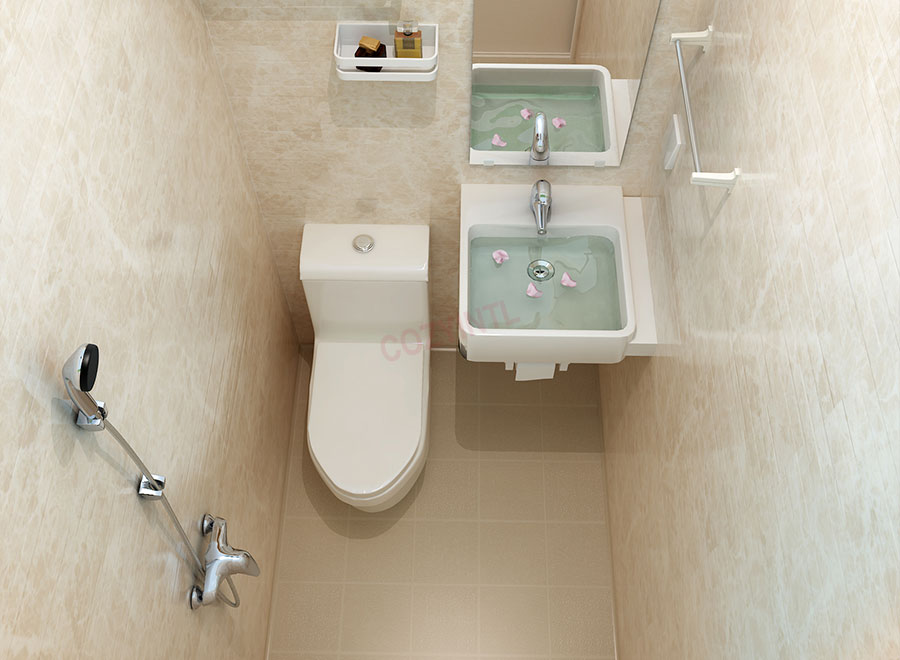 Cheap bathroom unit pods prefab bathroom pod prefabricated(BUL1014)