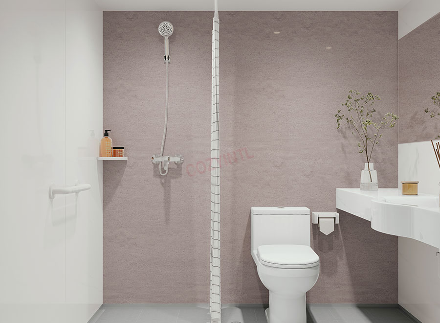 Waterproof ready to install prefab bathroom portable bathroom unit for hotels (BUL1620)