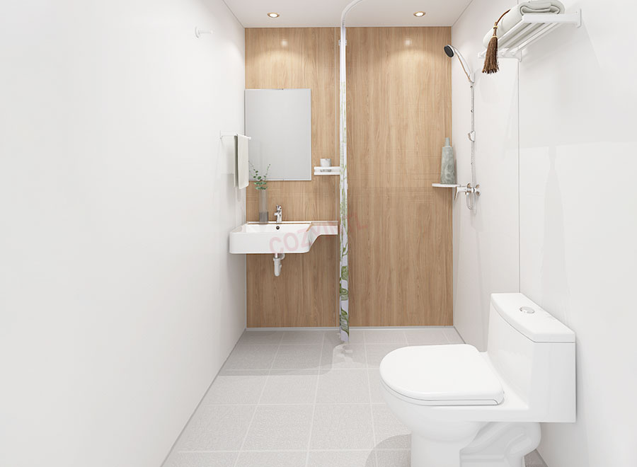 High-quality prefabricated modular bathrooms ready made marine bathroom pods(BUL1616)